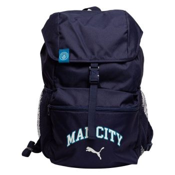   Official Puma Manchester City ftblCulture Backpack – 24L, Navy Blue