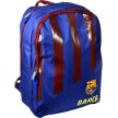 Official FC Barcelona Stripe Backpack – Blue & Burgundy, 40cm