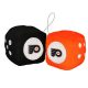 Philadelphia Flyers Plush Dice Set, Official NHL Product