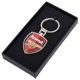 Arsenal  Keyring -Executive Crest keyring – premium metal club badge keychain in gift box