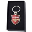 Arsenal  Keyring -Executive Crest keyring – premium metal club badge keychain in gift box