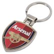 Arsenal  Keyring -Executive Crest keyring – premium metal club badge keychain in gift box