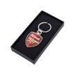 Arsenal  Keyring -Executive Crest keyring – premium metal club badge keychain in gift box