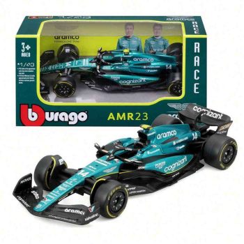 Bburago Aston Martin AMR23 F1 Model 1:43 – Fernando Alonso