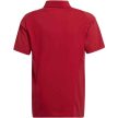 Adidas Hungary Child's Collared Supporter Polo Shirt – Red