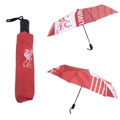 Liverpool FC black umbrella with crest - official licensed product