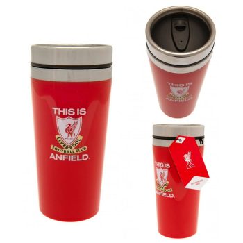   Liverpool FC Travel Mug – Stainless Steel, 450ml, Official Licensed Product