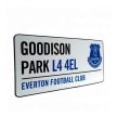 Everton FC Metal Street Sign
