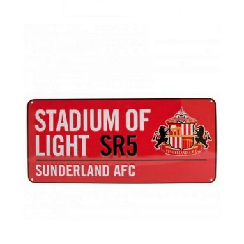 Sunderland AFC Metal Street Sign