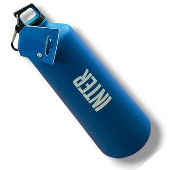   Official FC Inter Water Bottle Blue Steel – Fan Borraccia Black/Blue