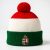 Hungary Bobble Hat (Crested Front) – Official Supporters’ Knitted Tricolor Beanie