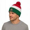 Hungary Bobble Hat (Crested Front) – Official Supporters’ Knitted Tricolor Beanie