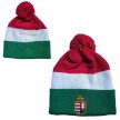 Hungary Bobble Hat (Crested Front) – Official Supporters’ Knitted Tricolor Beanie