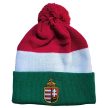 Hungary Bobble Hat (Crested Front) – Official Supporters’ Knitted Tricolor Beanie