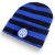 Official FC Inter Striped Beanie Blue Black – Fan Berretto