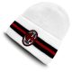 Official AC Milan Two-Tone Beanie – Red Black Striped Acrylic 1899