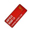 Liverpool FC Metal Street Sign