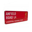 Liverpool FC Metal Street Sign