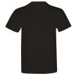 Real Madrid Black T-Shirt with White Logo and Text