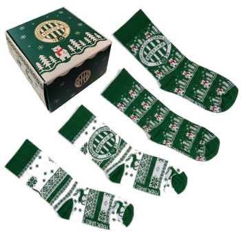   Ferencváros (FTC) Sock Set – Original, Gift Boxed Fradi Socks (Various Sizes and Designs)