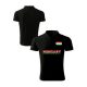 Hungary Men's Collared Supporter Polo Shirt – Black