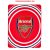 Arsenal FC Polar Fleece Blanket - original licensed product 