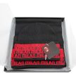 AC Milan Skipper Jacquard Logo Beanie and Scarf Set – Official Gift Box