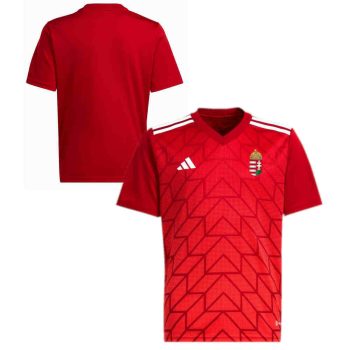    Adidas Hungary Kids' Polo Shirt – Red, Supporters' Jersey
