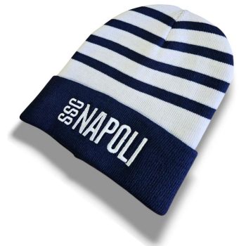 SSC Napoli striped Beanie – Official Club Product
