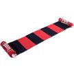 Arsenal FC Contrast Bar Scarf – Red & Navy Fan Scarf with Club Crest