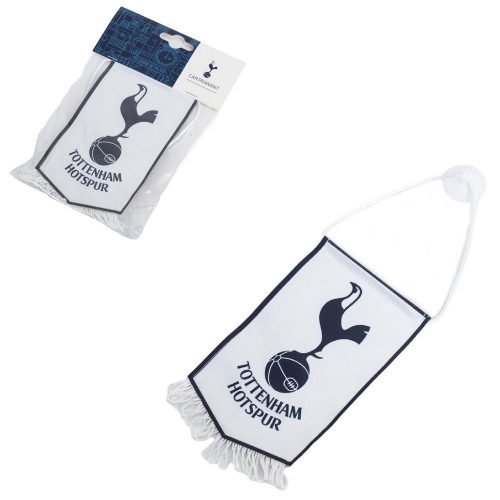 Tottenham Hotspur FC White Mini Pennant – Official Car or Window Decoration