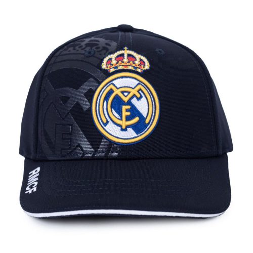 Real Madrid FC Navy Debossed Cap, Classic Design, La Liga Gift