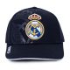 Real Madrid FC Navy Debossed Cap, Classic Design, La Liga Gift