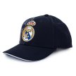 Real Madrid FC Navy Debossed Cap, Classic Design, La Liga Gift