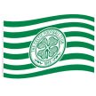Celtic FC Exclusive Striped Flag - Premium Supporters Collection