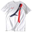 Official Nike Paris Saint-Germain (PSG) Cotton T-Shirt – White, Away Kit Inspired