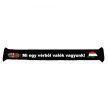 Go Hungary! – Large Hungary Tricolor Double-Sided Knitted Scarf (Hungarian National Team Scarf)