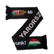 Go Hungary! – Large Hungary Tricolor Double-Sided Knitted Scarf (Hungarian National Team Scarf)