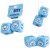 Manchester City FC Hanging Dice, Blue Plush Dice Pair, Premier League Gift