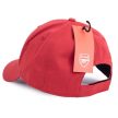 Arsenal FC Red Obsidian MVP Cap – Embroidered Club Crest, Curved Brim