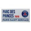 Paris Saint Germain FC White Street Sign – Parc Des Princes 75016