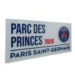 Paris Saint Germain FC White Street Sign – Parc Des Princes 75016