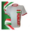 Hungary Supporters’ T-Shirt – White, Flag Design