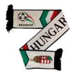 Hungary two sided white scarf