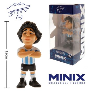  Maradona MINIX Figure, 12cm, Argentina Kit, Football Collectible