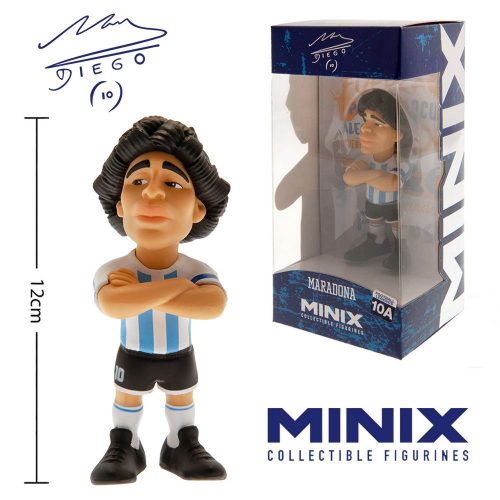 Maradona MINIX Figure, 12cm, Argentina Kit, Football Collectible