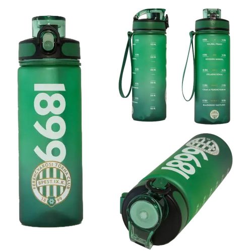 Ferencváros Green Water Bottle with 1899 Print