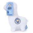 Manchester City FC Plush Llama – Soft Cream Plush Animal with Full Colour Crest