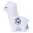 Manchester City FC Plush Llama – Soft Cream Plush Animal with Full Colour Crest