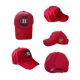 Hungary Baseball Cap – Hungarian National Team Baseball Cap with "Hungary" Text (Red)